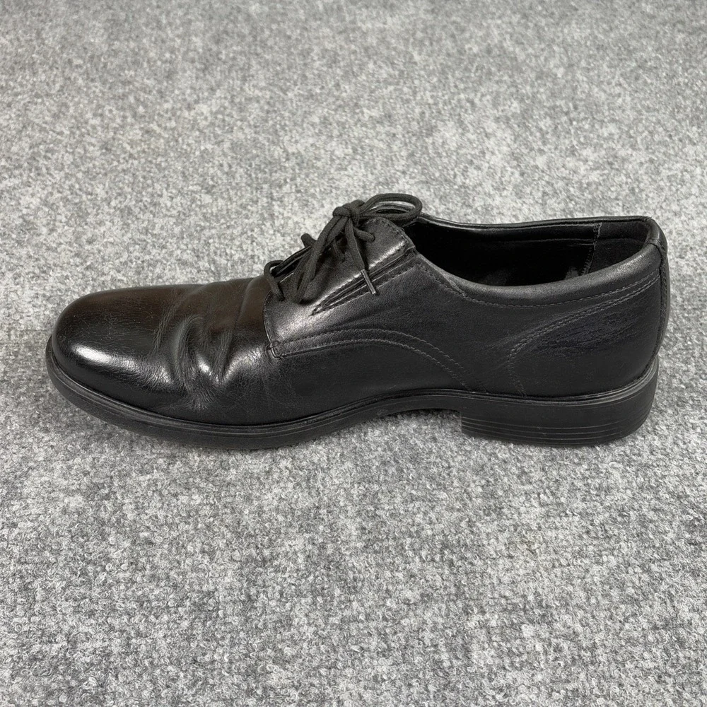 Geox Respira Shoes Mens 10.5 Black Dress Oxfords Lace Up Office Career Party‎